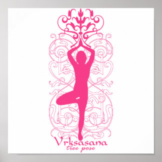 Tree Pose Poster