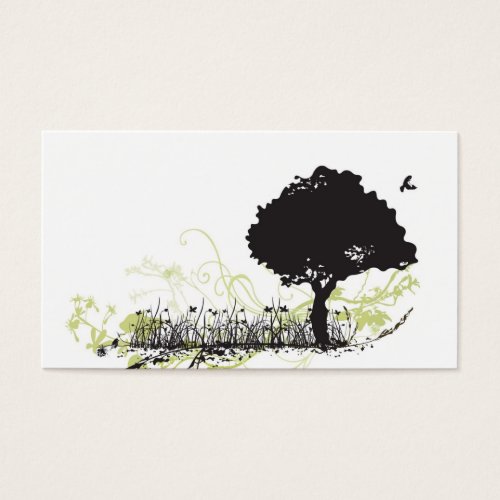 Tree Profile Card Business Cards