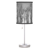 Tree Reflections Abstract Table Lamp (Right)