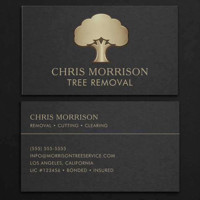 Tree Removal Business Card (Creator Uploaded)