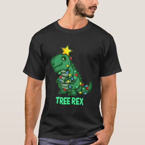 Tree Rex Dino T_Shirt