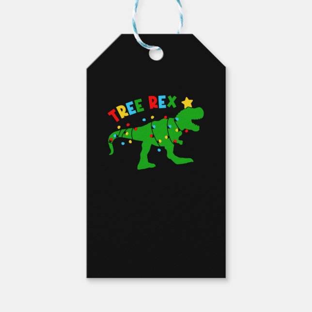 Tree Rex Gift Tags (Front)