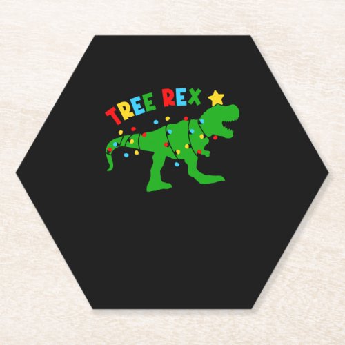 Tree Rex Paper Coaster
