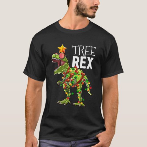 Tree Rex T Rex Dinosaur T_Shirt