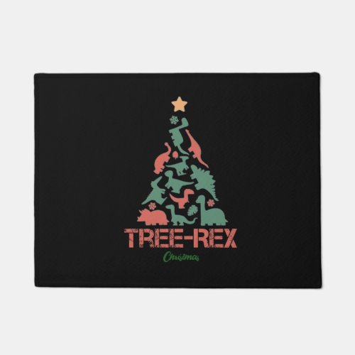 Tree_Rex T_shirts  The Struggle t_shirt  Funny Chr Doormat