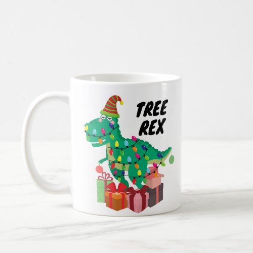 Tree Rex Xmas Funny Mug Gift
