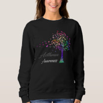 Tree Ribbon Asthma Awareness Sweatshirt
