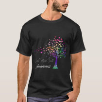 Tree Ribbon Charcot Marie Tooth Awareness  T-Shirt