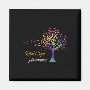 Tree Ribbon Rsd Crps Awareness Magnet