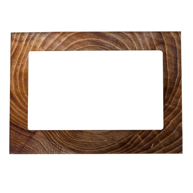 Tree rings magnetic picture frame (Front)