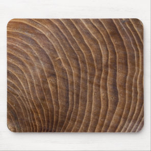 Tree rings mouse pad