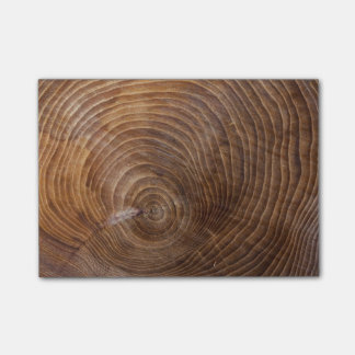 Tree rings post-it notes