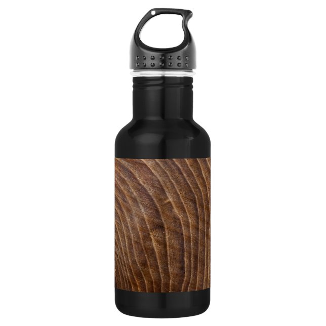 Tree rings water bottle (Front)