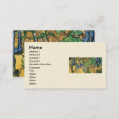 Tree Roots and Trunks by Vincent van Gogh Business Card (Front/Back)