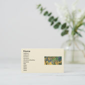 Tree Roots and Trunks by Vincent van Gogh Business Card (Standing Front)