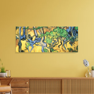 Tree Roots and Trunks by Vincent van Gogh Canvas Print