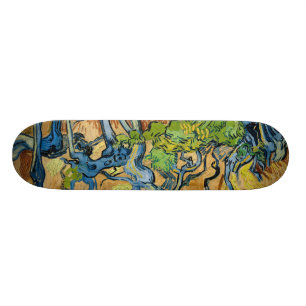 Tree Roots by Vincent van Gogh (July 1890) Skateboard Deck