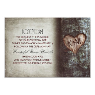 Wedding Direction Cards Greeting Photo Zazzle Tree Rustic Wedding Reception Driving Directions Card