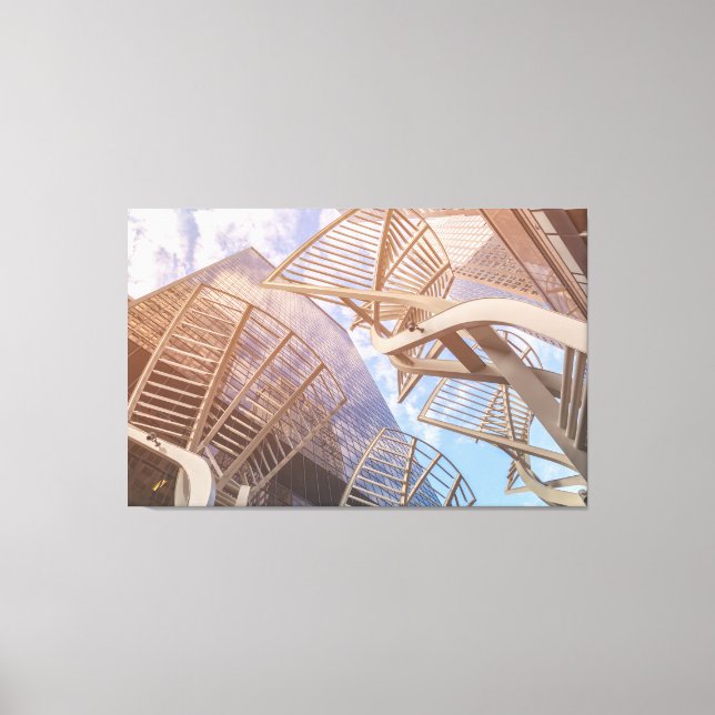 Tree Sculptures Canvas Print (Front)