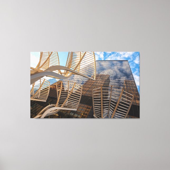 Tree Sculptures  Canvas Print (Front)