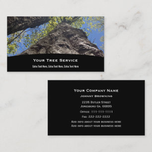 Tree Service Business Card