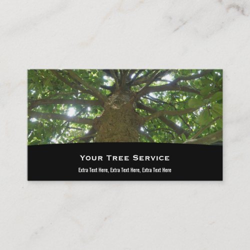 Tree Service Business Card