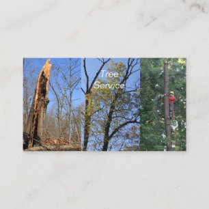 Tree Service Business Card