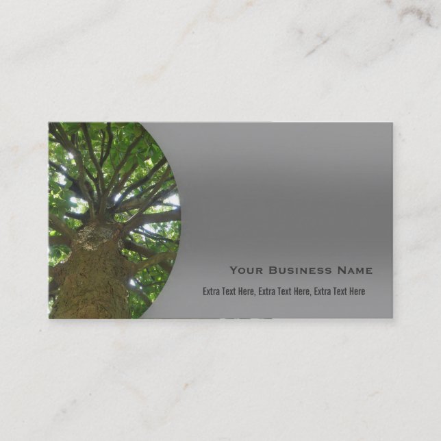 Tree Service Business Card (Front)