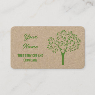 Tree Service Business Card