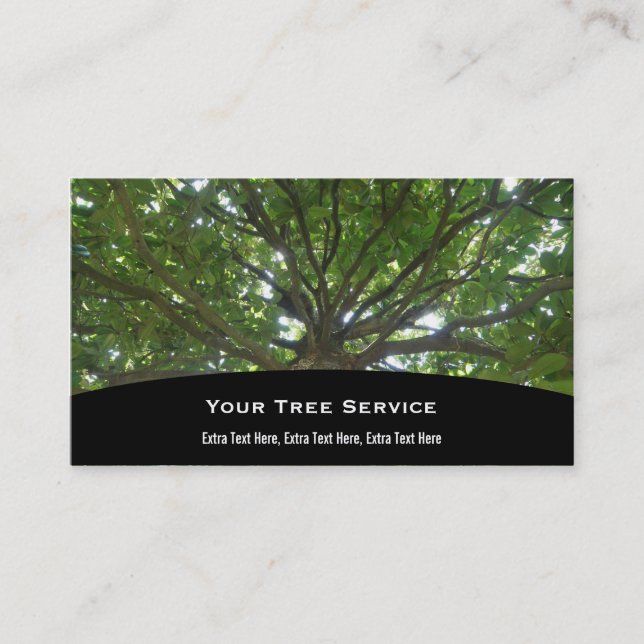 Tree Service Business Card (Front)