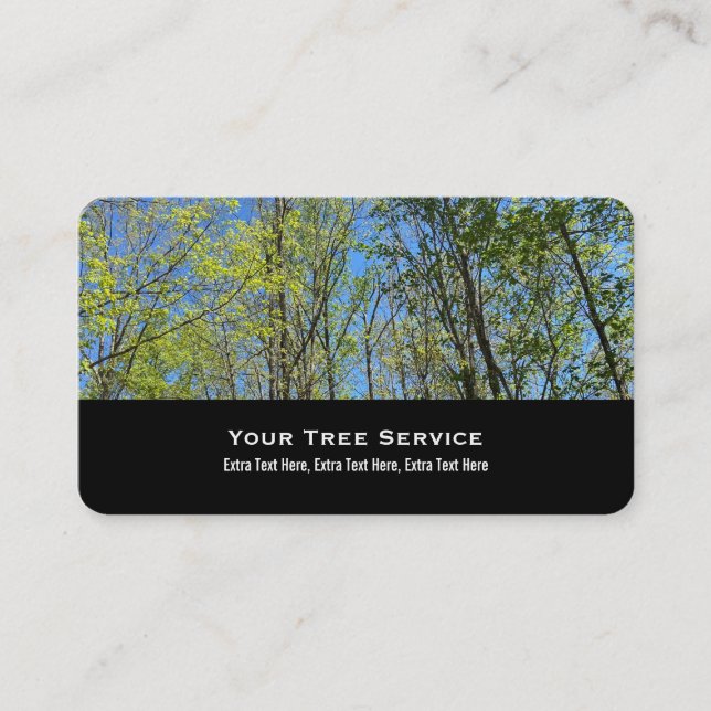 Tree Service Business Card (Front)