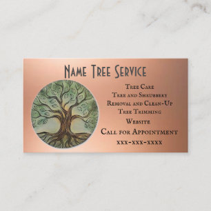 Tree Service Business Card