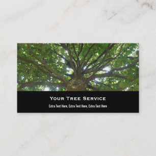 Tree Service Business Card