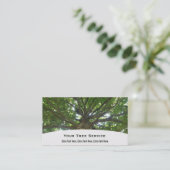 Tree Service Business Card (Standing Front)