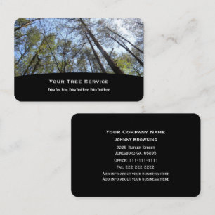 Tree Service Business Card