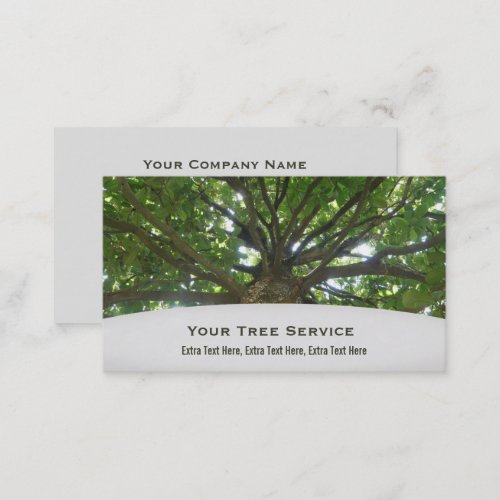 Tree Service Business Card