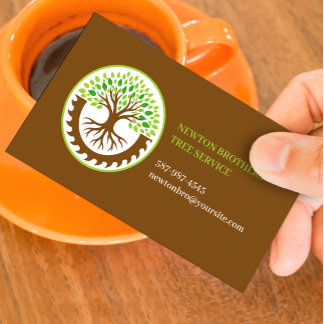 Tree Service Business Card Template