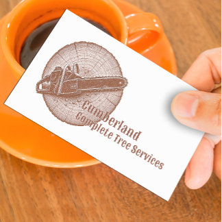 Tree Service Business Card Template