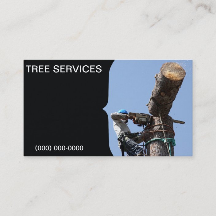 Tree Service Business Card Template