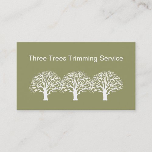 Tree Service Business Cards
