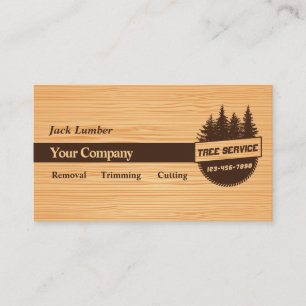 Tree Service Business Cards