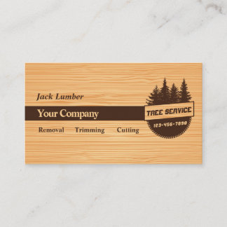 Tree Service Business Cards