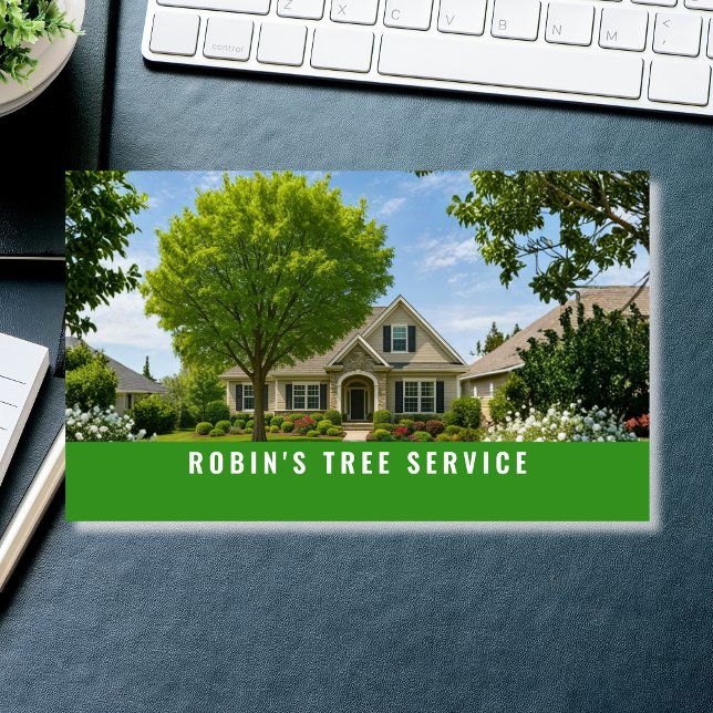Tree Service Business Landscaping Card (Creator Uploaded)