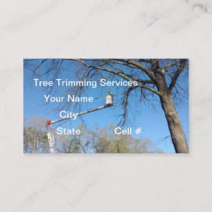 Tree Services Business Card