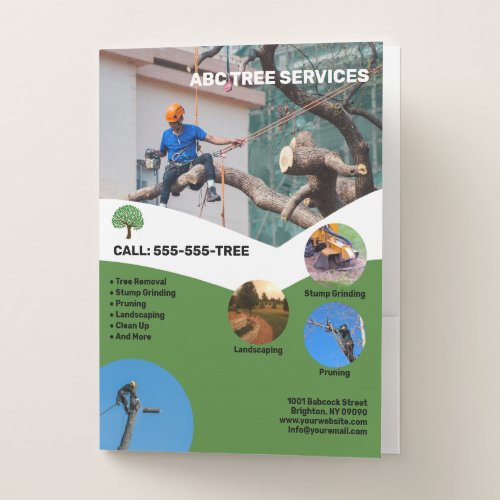 Tree Services Pocket Folder
