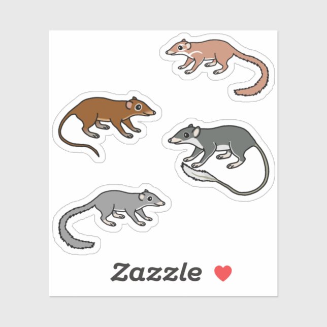 Tree Shrews Sticker (Sheet)