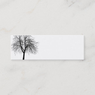 Tree Silhouette Business Card