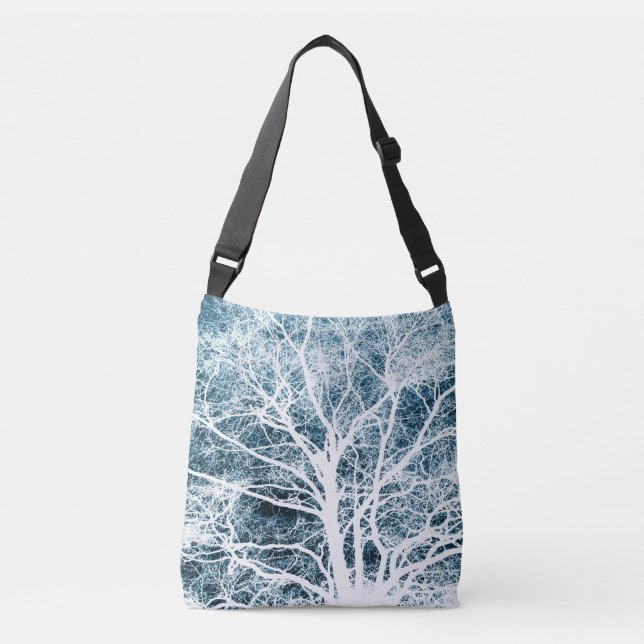 Tree silhouette crossbody bag (Front)