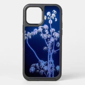 Tree Silhouette In Royal Blues OtterBox Case