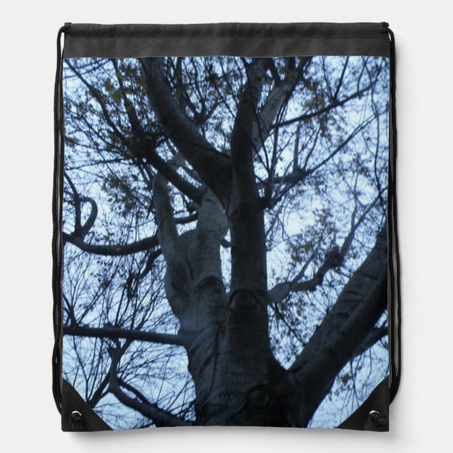Tree Silhouette Photograph Backpack (Front)